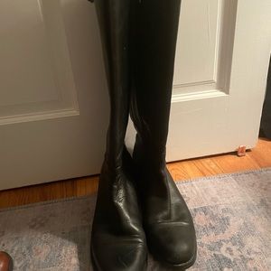 Blondo waterproof tall riding boots black size 8